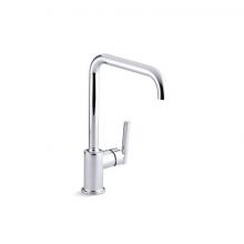 Kohler 7507-CP - Purist® Single-handle kitchen sink faucet