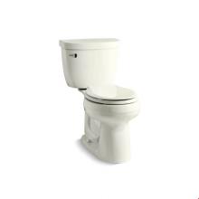 Kohler 3851-U-96 - Cimarron® Comfort Height® Two-piece round-front 1.28 gpf chair height toilet with insula