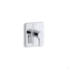 Kohler TS10448-4-CP - Singulier® Rite-Temp(R) valve trim with lever handle