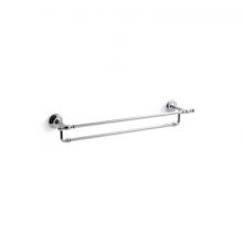 Kohler 72570-CP - Artifacts® 24'' double towel bar