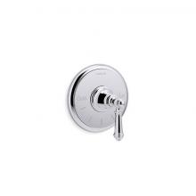 Kohler T72769-4-CP - Artifacts® MasterShower® temperature control valve trim with lever handle