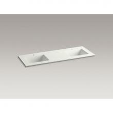 Kohler 2789-1-G82 - 61 CERAMIC IMPRESSIONS®DBL RECT ITB/CTR