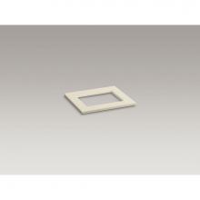 Kohler 5455-S34 - Solid/Expressions® 25'' vanity-top with single Verticyl® rectangular cutout