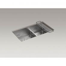 Kohler 5284-NA - Strive® Smart Divide® 32'' undermount double-bowl kitchen sink