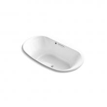 Kohler 5718-G-0 - Underscore® 72 Oval Bubblemassage™ Bath