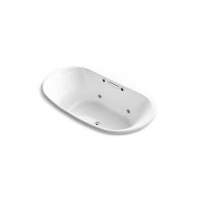 Kohler 5718-GCW-0 - Underscore® Oval Bbm Bath W/Chroma/Bask