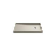 Kohler 8638-G9 - Rely® 48'' x 32'' single-threshold shower base with right-hand drain