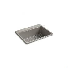 Kohler 8668-1A1-K4 - Riverby® 27'' x 22'' x 9-5/8'' top-mount single-bowl kitchen si