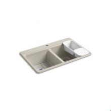 Kohler 8679-1A2-G9 - Riverby® Double Equal Top Mount Sink