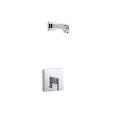 Kohler TLS14670-4-CP - Loure® Rite-Temp® shower trim kit, without showerhead