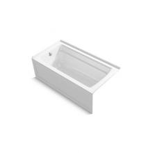 Kohler 1123-ZW-0 - Archer® 60'' x 32'' alcove bath with integral apron and left drain