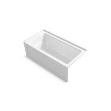 Kohler 1946-ZW-0 - Archer® 60'' x 30'' alcove bath with integral apron and right drain