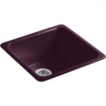 Kohler 6587-PLM - Iron/Tones® 20-7/8'' x 20-7/8'' x 10'' Top-mount/undermount sin