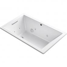 Kohler 1849-XHGH-0 - Underscore® Rectangle 60'' x 36'' Heated BubbleMassage™ air bath with w