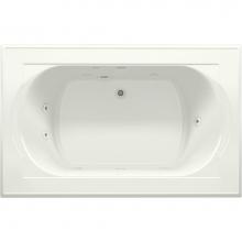 Kohler 1170-JHH-NY - Memoirs® 66'' x 42'' whirlpool bath, drop-in with center rear drain