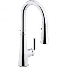 Kohler 23764-CP - Tone™ Pull-down single-handle kitchen sink faucet