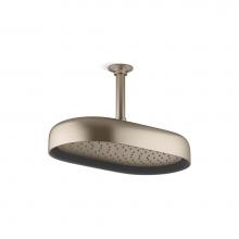 Kohler 26294-BV - Statement Oblong 14 in. Single-Function Rainhead 2.5 Gpm