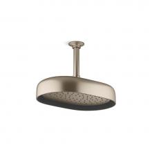 Kohler 26293-BV - Statement Oblong 12 in. Single-Function Rainhead 2.5 Gpm