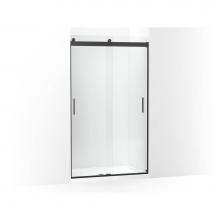 Kohler 706011-L-BL - Levity Sliding Shower Door, 82-in H X 44-5/8 - 47-5/8-in W, with 3/8-in Thick Crystal Clear Glass