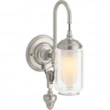 Kohler 72581-BNL - Artifacts® One-light adjustable sconce