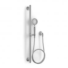 Kohler 72798-4-CP - KOHLER Artifacts Polished Chrome Handshower Slidebar Kit