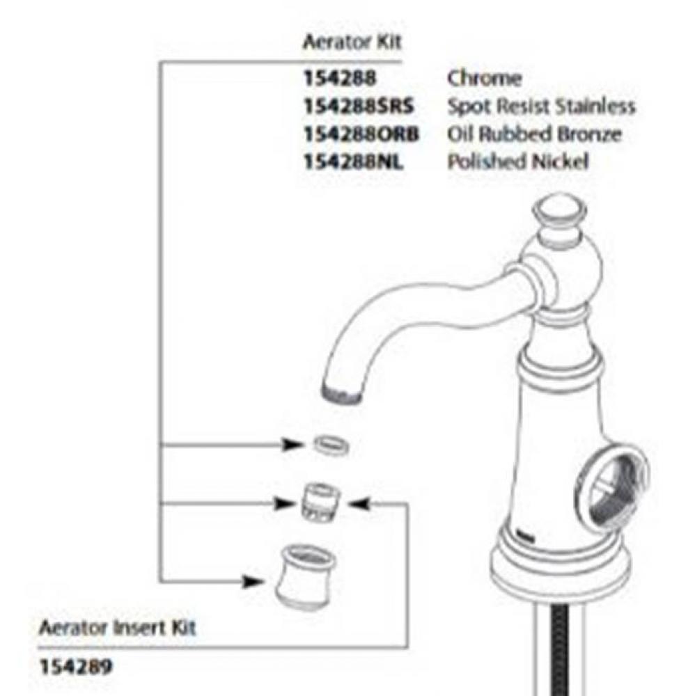 WEYMOUTH LAV AER SHELL & INSERT