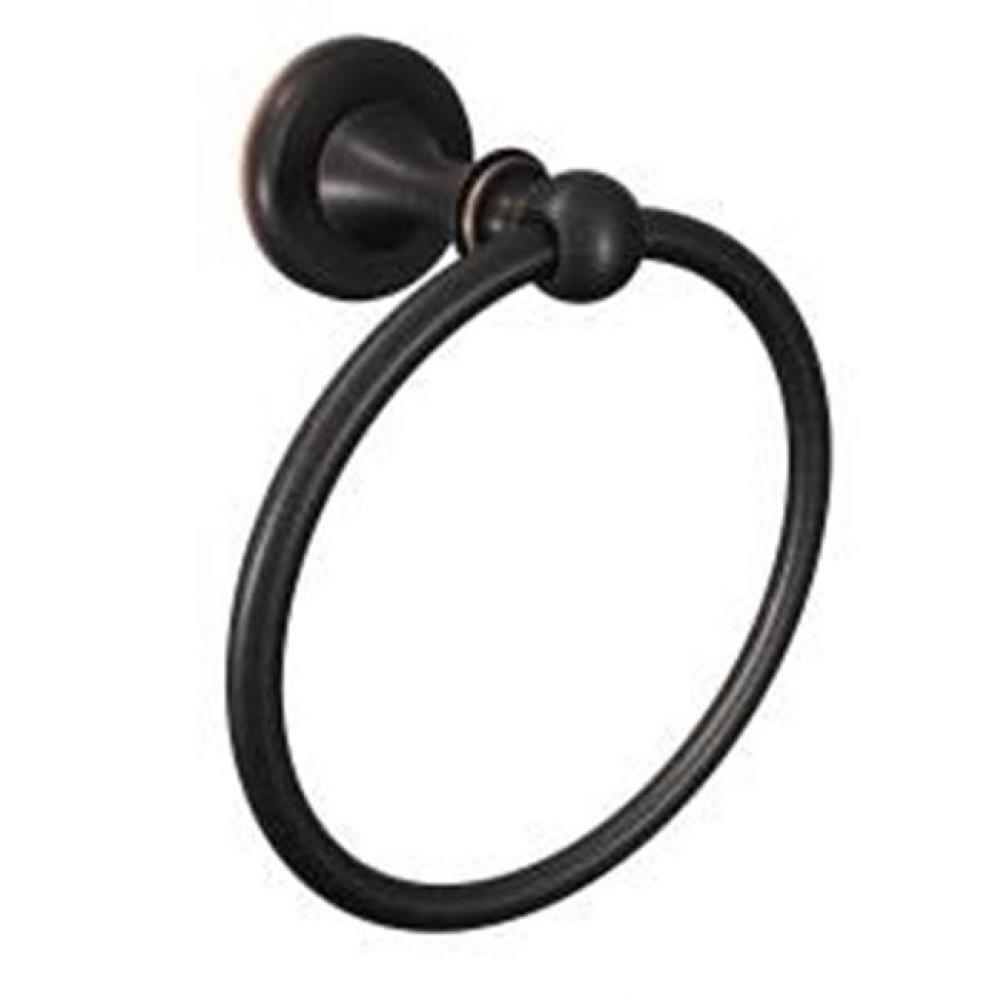 Mediterranean bronze towel ring