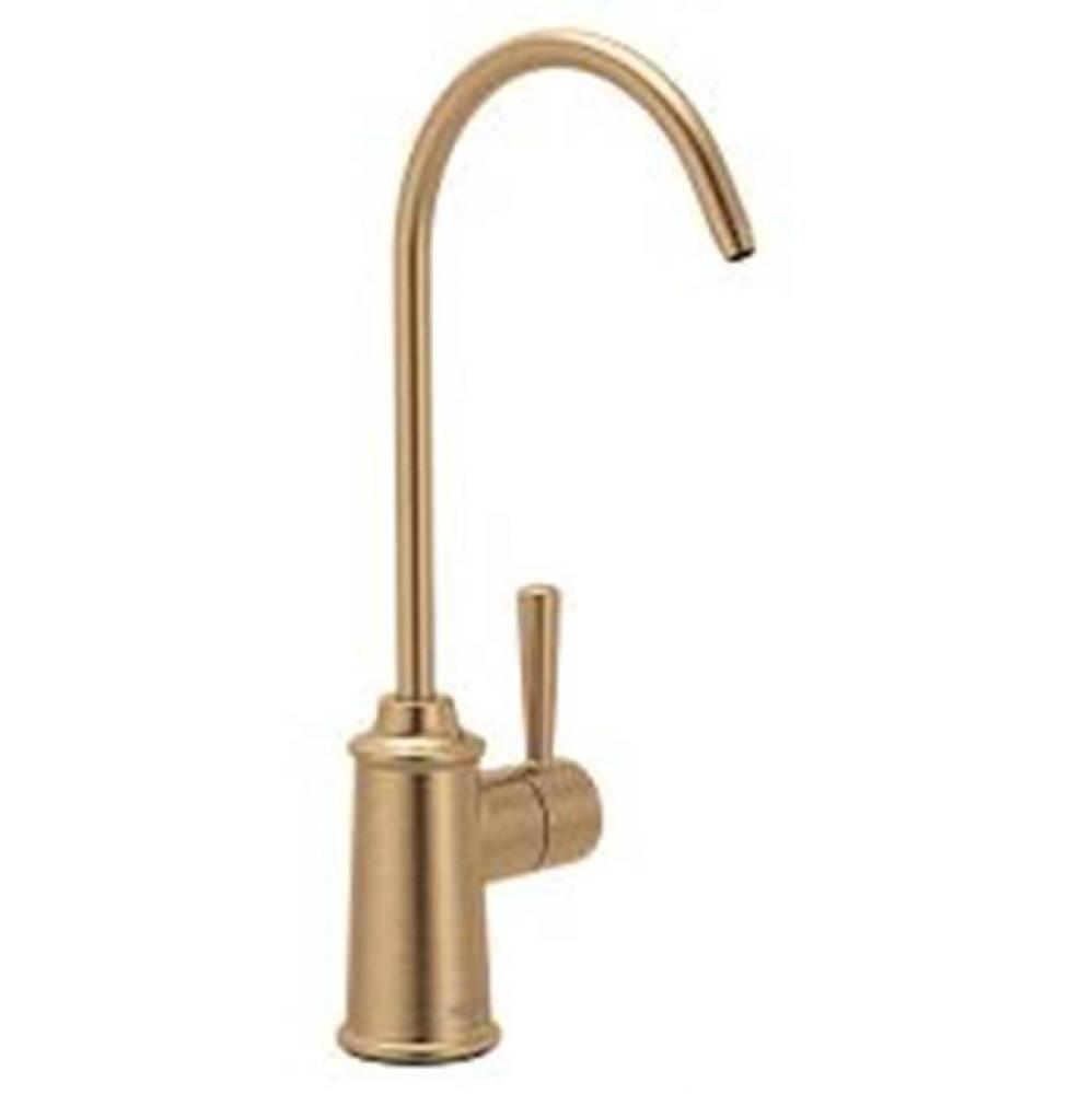 Bronzed Gold One-Handle Beverage Faucet