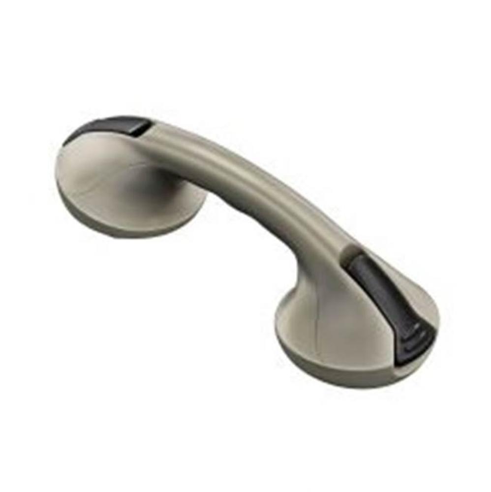 Satin nickel 12'' suction hand grip