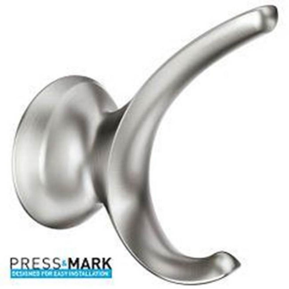 Brushed Nickel Robe Hook