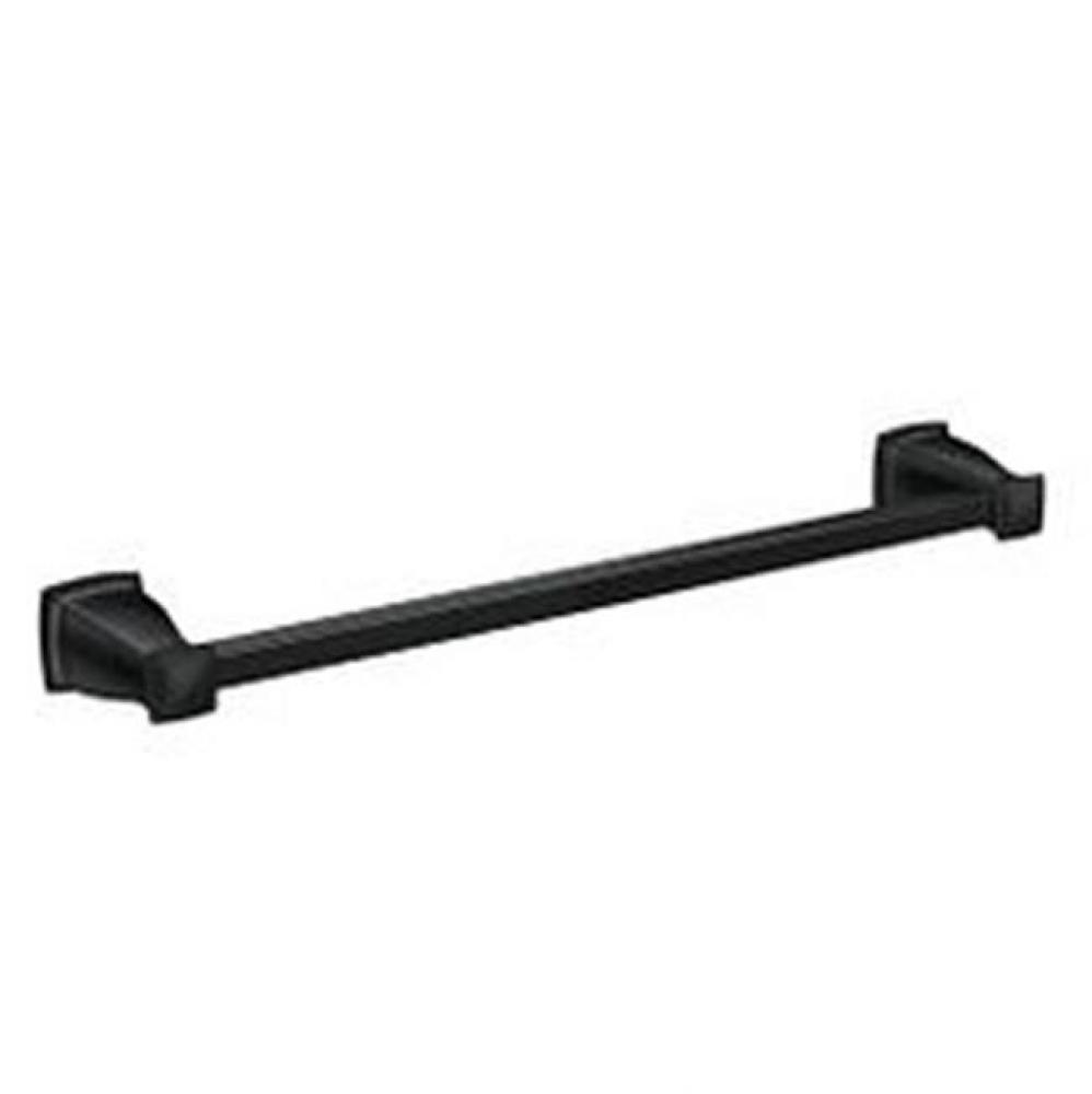 Matte Black 24'' Towel Bar