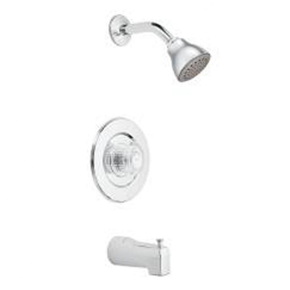 Chrome standard tub/shower