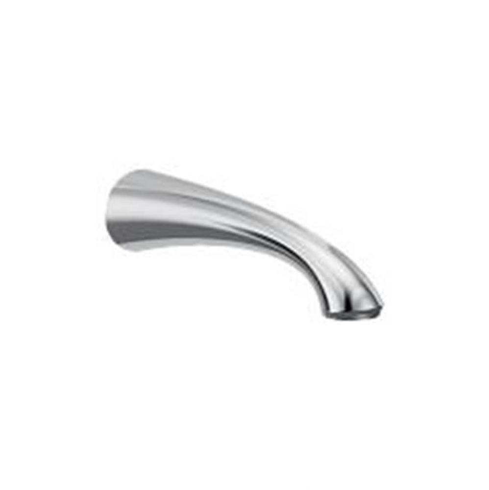 Chrome tub filler