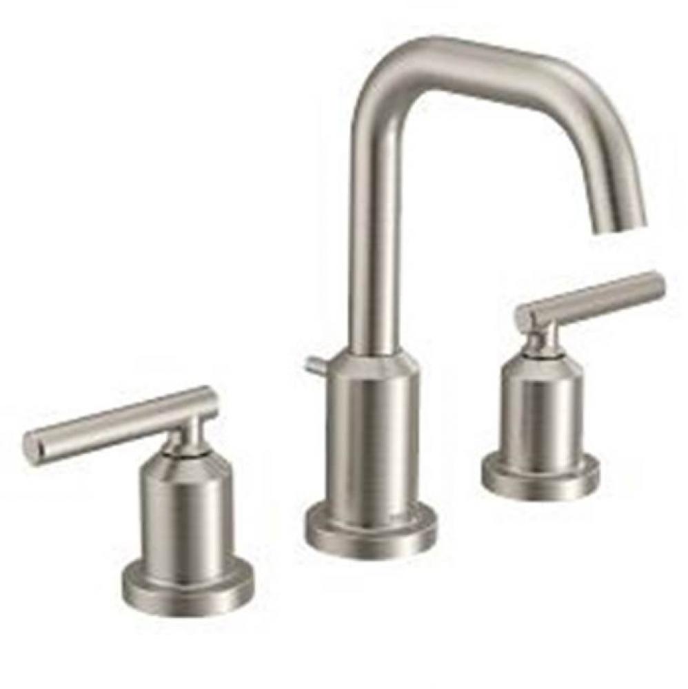 Brushed Nickel Two-Handle Bathroom Faucet