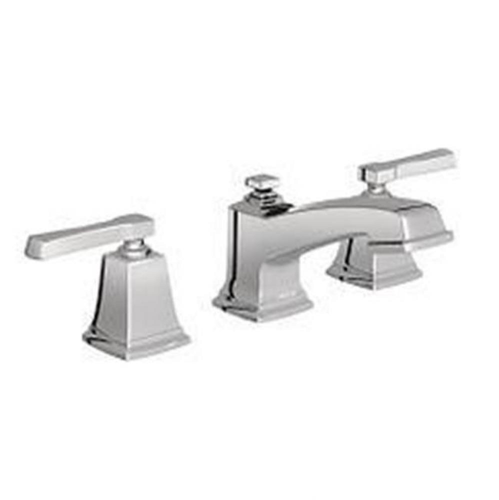 Chrome Two-Handle Bathroom Faucet