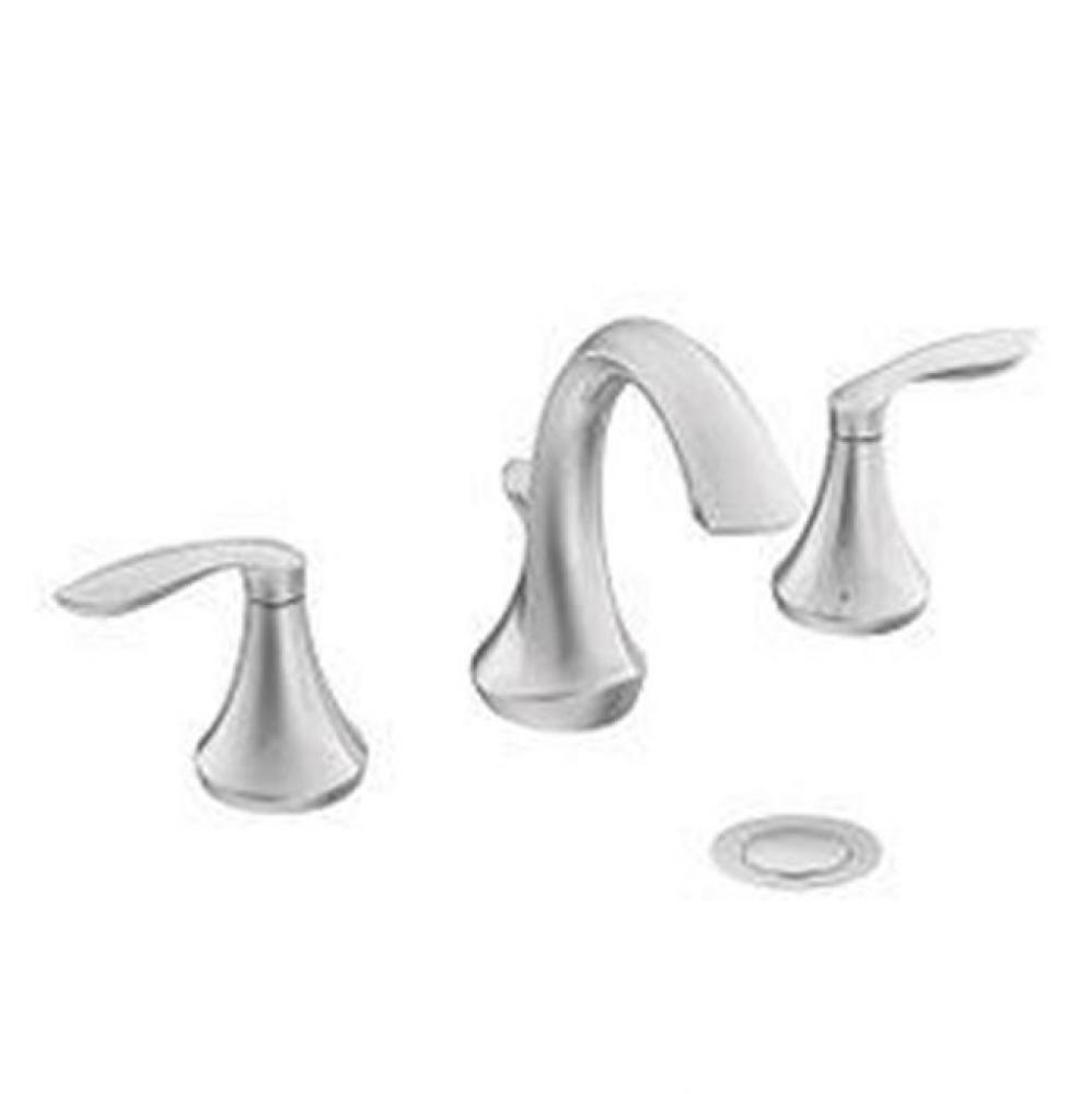 Chrome Two-Handle Bathroom Faucet