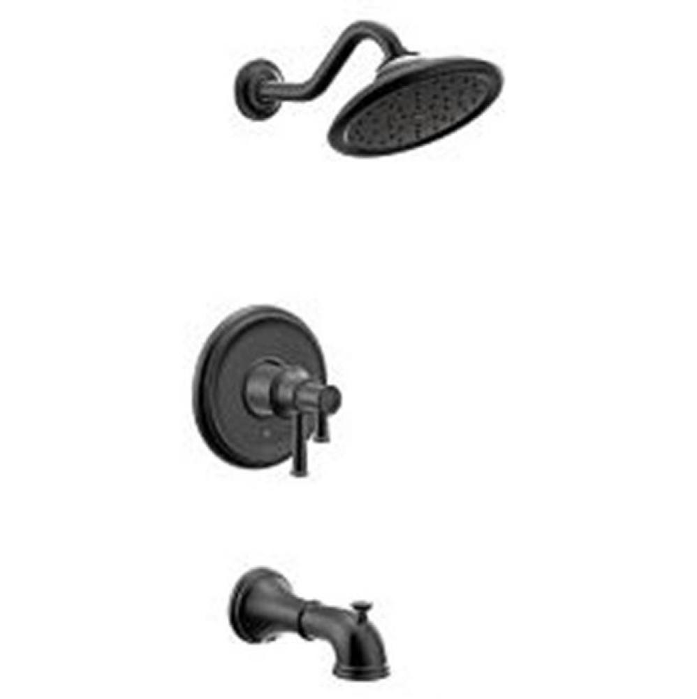 Belfield Matte black M-CORE 4-Series tub/shower