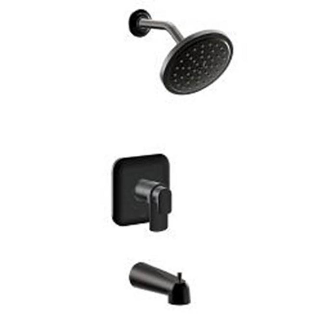 Rizon Matte Black M-Core 4-Series Tub/Shower