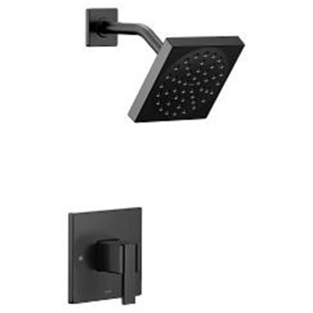 Matte black M-CORE 2 series shower only