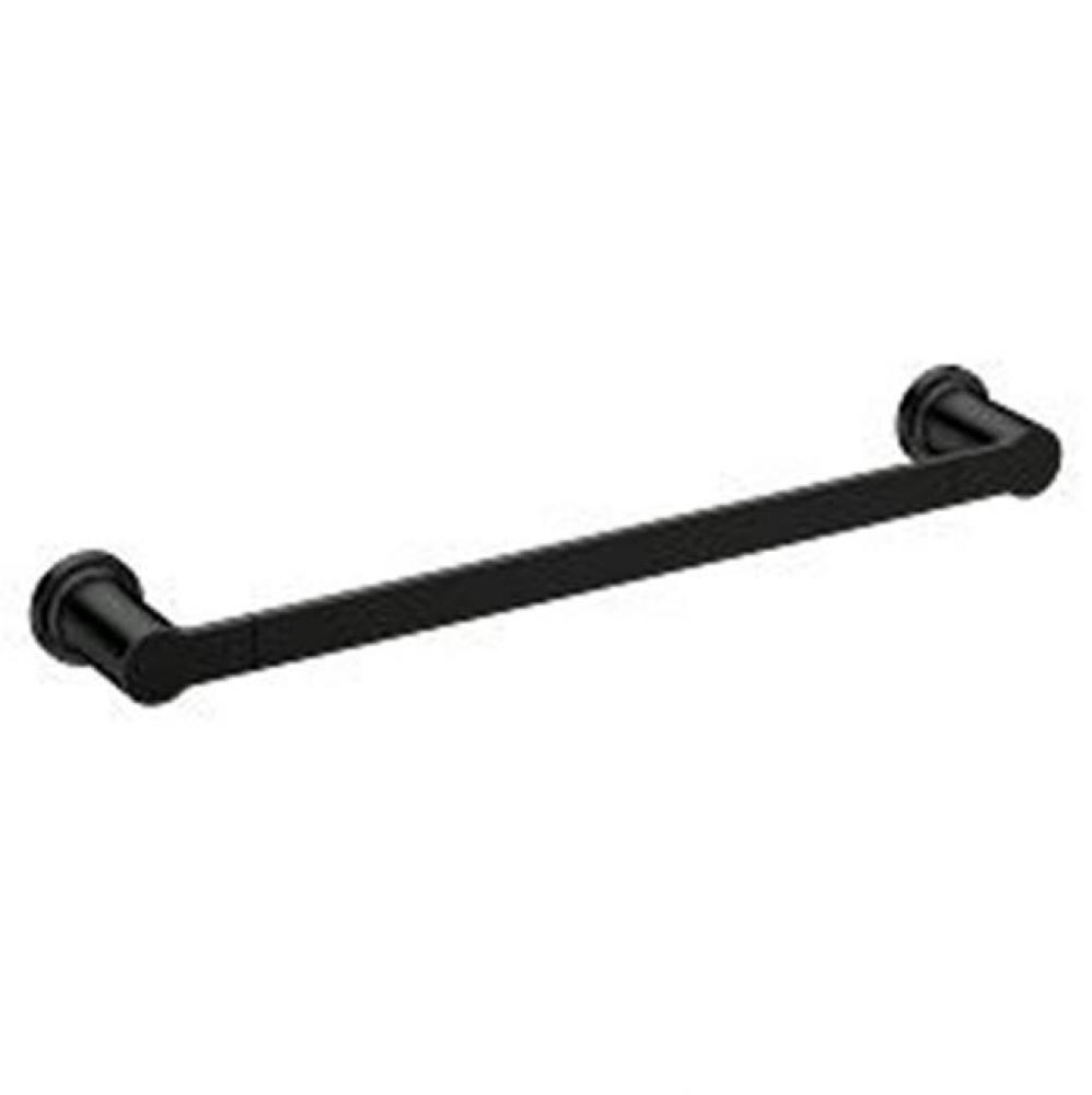 Matte Black 18'' Towel Bar