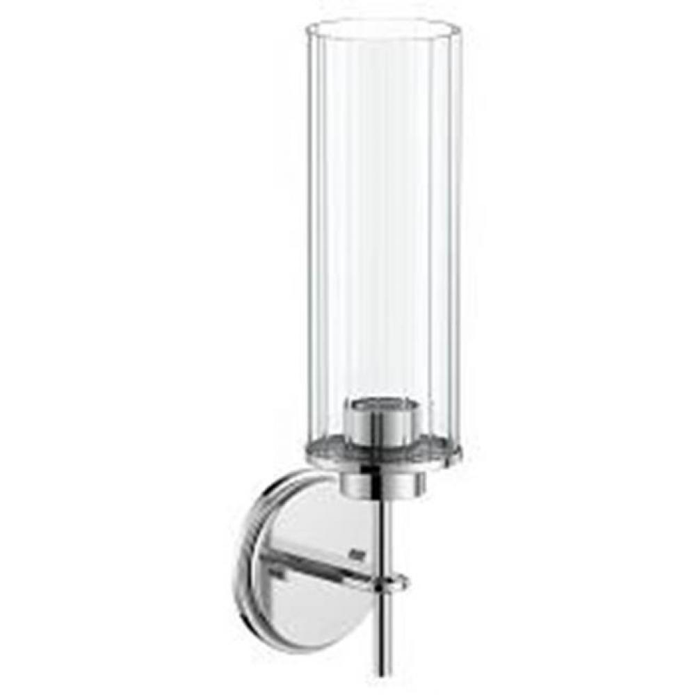 Chrome One Globe Bath Light