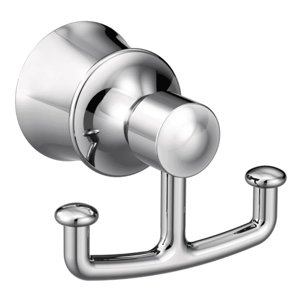 Chrome Double Robe Hook