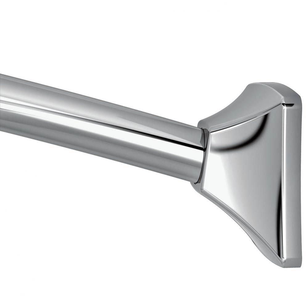 Chrome Adjustable Curved Shower Rod