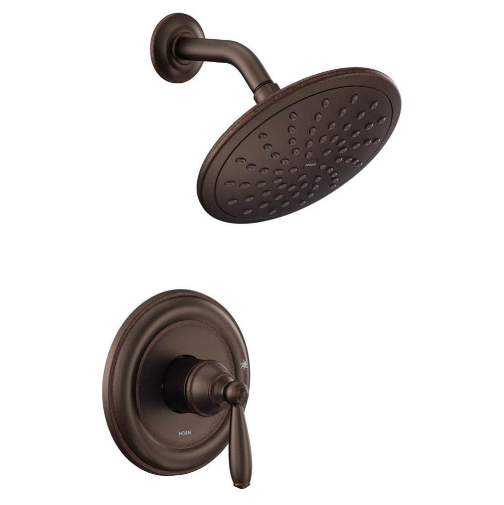 Brantford M-CORE 2-Series Eco Performance 1-Handle Shower Trim Kit in Oil Rubbed Bronze (Valve Sol