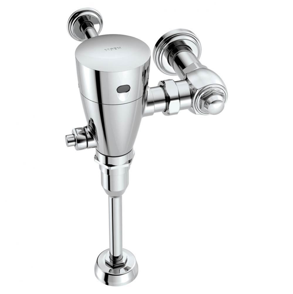 Chrome electronic flush valve 3/4'' urinal