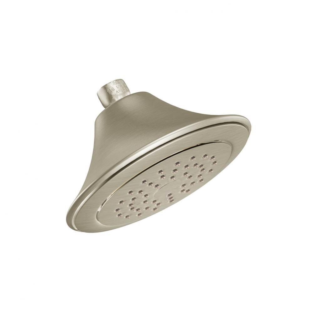 Rothbury 6-1/2'' Single-Function Showerhead with 2.5 GPM Flow Rate, Brushed Nickel