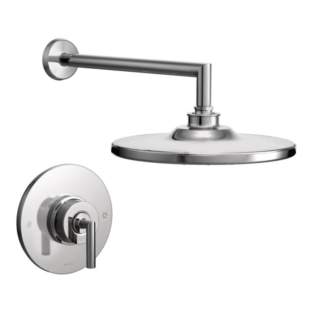 Arris Single-Handle 1-Spray Posi-Temp Eco-Performance Shower Faucet Trim Kit in Chrome (Valve Sold