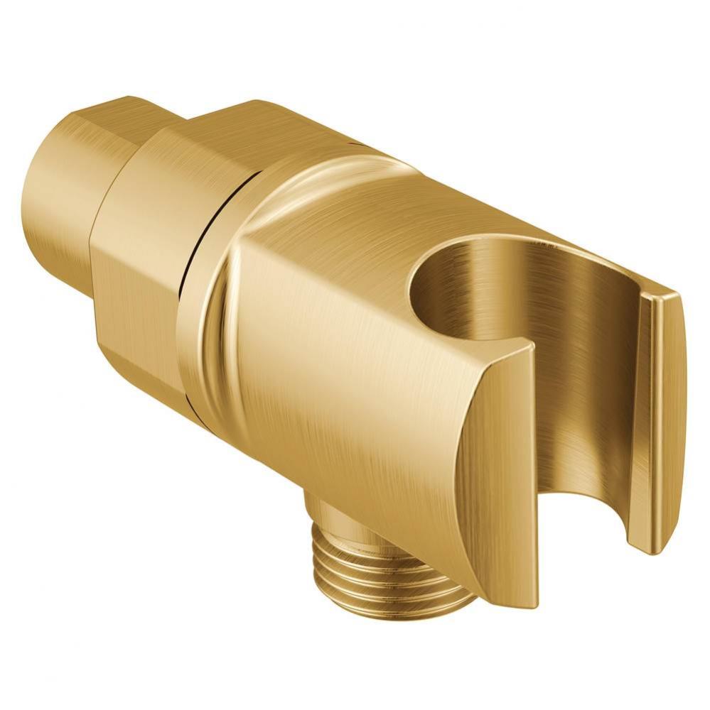 Handheld Shower Mounting Bracket in Brushed Gold