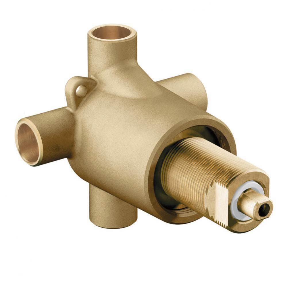 Commercial three-function 1/2'' transfer valve