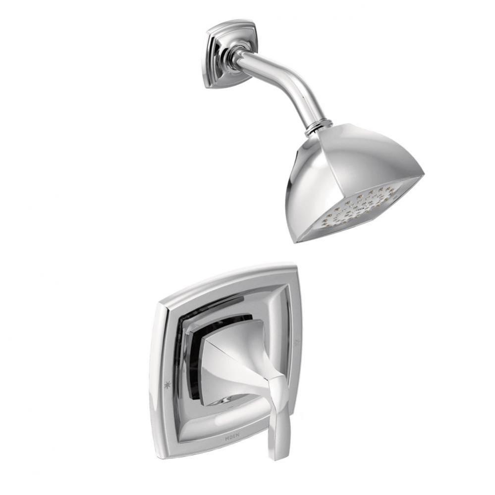 Voss Posi-Temp Single-Handle 1-Spray Shower Faucet Trim Kit in Chrome (Valve Sold Separately)